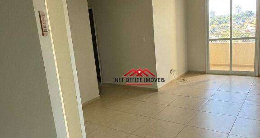 Apartamento com 3 dormitórios para alugar, 70 m² por R$ 2.889,00/mês - Jardim América - São José dos Campos/SP
