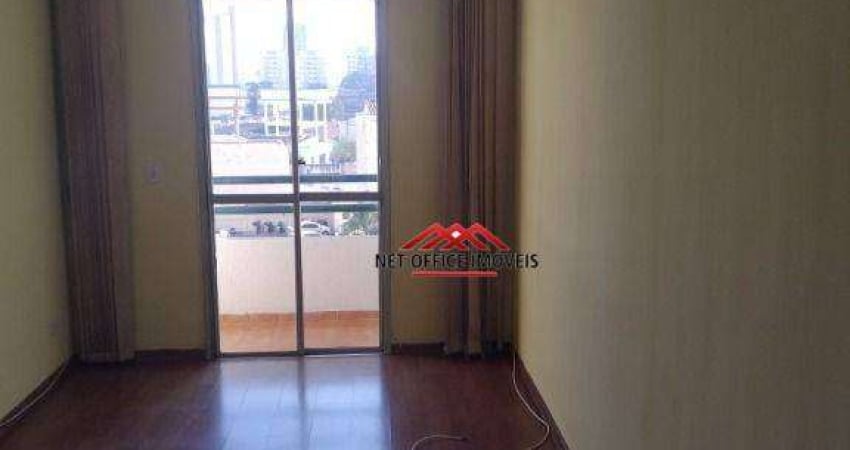 Apartamento com 1 dormitório para alugar, 48 m² por R$ 2.009,95/mês - Jardim São Dimas - São José dos Campos/SP