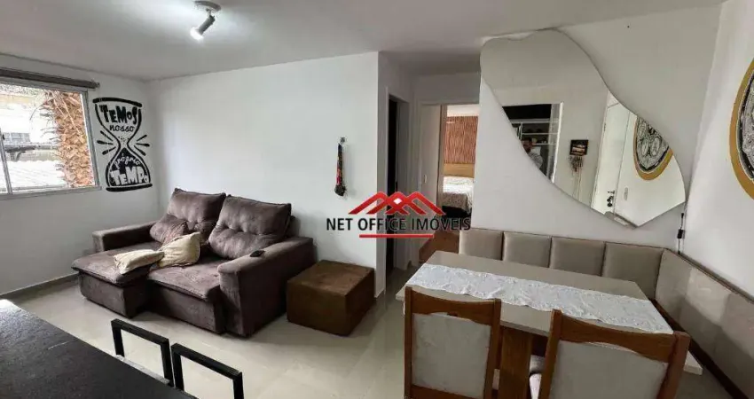 Apartamento com 2 dormitórios para alugar, 60 m² por R$ 2.710,00/mês - Jardim América - São José dos Campos/SP