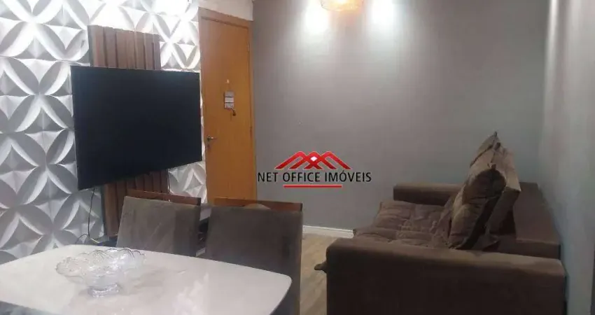 Apartamento com 2 dormitórios à venda, 49 m² por r$ 265.000 - jardim nova michigan - são josé dos campos/sp