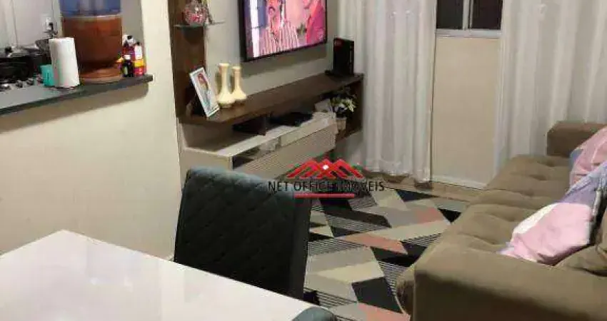 Apartamento com 2 dormitórios à venda, 47 m² por r$ 235.000,00 - parque residencial flamboyant - são josé dos campos/sp