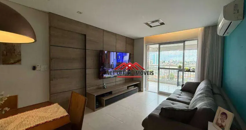 Apartamento com 3 dormitórios à venda, 90 m² por r$ 1.007.000 - parque industrial - são josé dos campos/sp