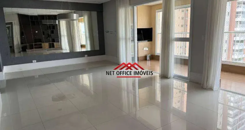 Apartamento com 3 dormitórios para alugar, 131 m² por r$ 8.427,00/mês - jardim das indústrias - são josé dos campos/sp