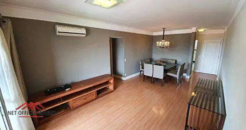 Apartamento com 4 dormitórios para alugar, 130 m² por r$ 6.908,00/mês - jardim das colinas - são josé dos campos/sp