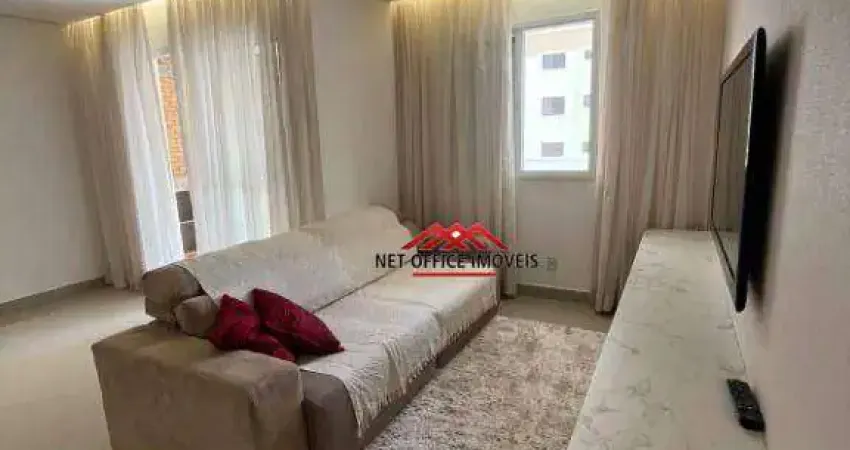 Apartamento com 2 dormitórios, 80 m² - venda por r$ 1.060.000,00 ou aluguel por r$ 5.510,00/mês - jardim aquarius - são josé dos campos/sp