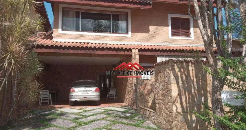 Sobrado com 4 dormitórios para alugar, 310 m² por r$ 13.770/mês - jardim das colinas - são josé dos campos/sp