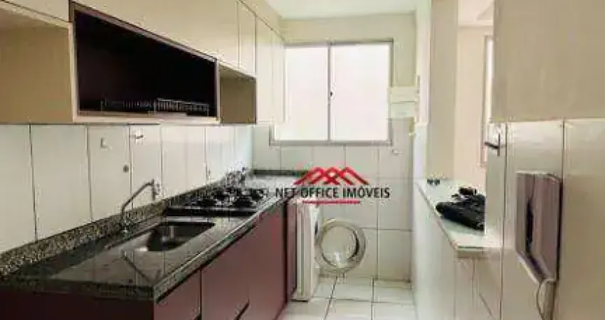 Apartamento com 2 dormitórios à venda, 49 m² por R$ 335.000 - Parque Industrial - São José dos Campos/SP