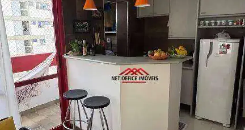 Apartamento Duplex com 1 dormitório para alugar, 50 m² por R$ 3.280/mês - Jardim São Dimas - São José dos Campos/SP