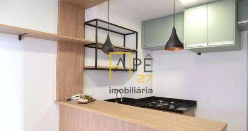 Apartamento com 1 dormitório para alugar, 28 m² por R$ 2.100,00/mês - Vila das Bandeiras - Guarulhos/SP