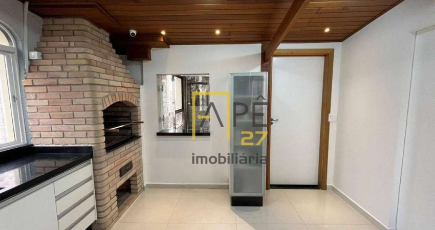 Cobertura com 3 dormitórios para alugar, 139 m² por R$ 7.500,10/mês - Santana - São Paulo/SP
