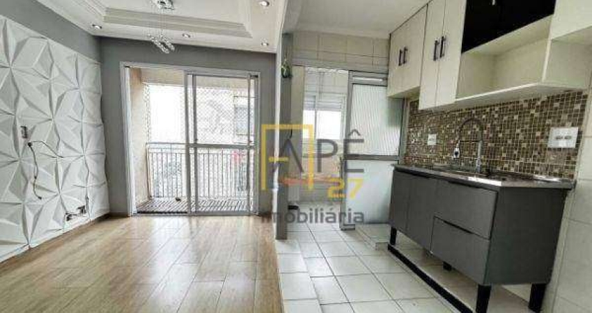 Apartamento com 2 dormitórios para alugar, 47 m² por R$ 2.310,00/mês - Ponte Grande - Guarulhos/SP