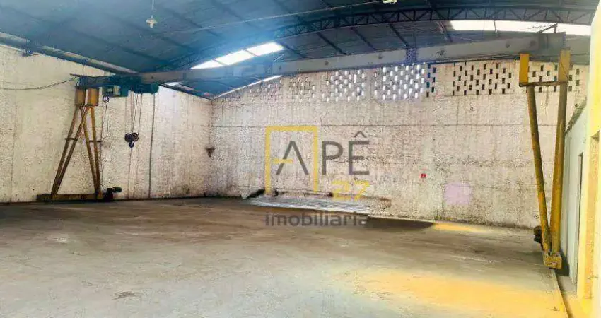 Galpão para alugar, 500 m² por r$ 15.419,00/mês - parque industrial cumbica - guarulhos/sp