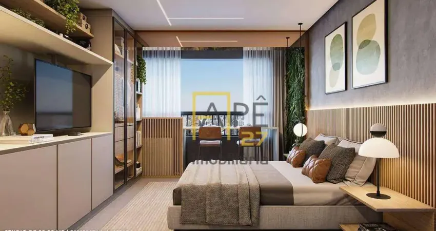 Bela vista - studios de 25m a 30m e apartamentos de 43a 49m 1 e 2 dormitórios - pronto