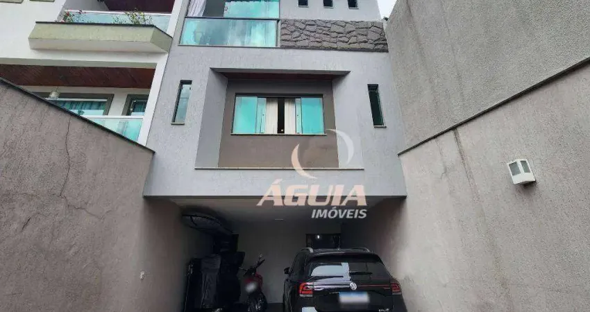 Sobrado com 3 dormitórios à venda, 232 m² por R$ 950.000,00 - Parque Novo Oratório - Santo André/SP