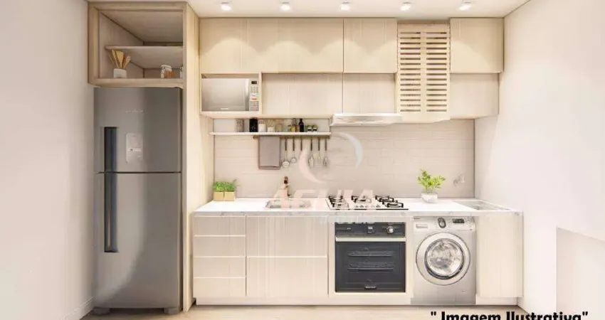 Apartamento com 2 dormitórios à venda, 42 m² por R$ 420.000,00 - Campestre - Santo André/SP