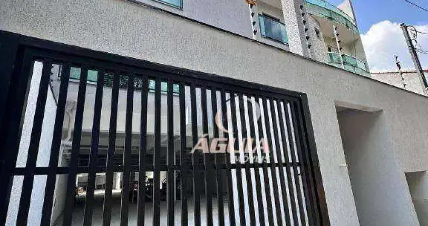 Cobertura com 2 dormitórios à venda, 50m²+ 50m²  por R$ 415.000 - Vila Humaitá - Santo André/SP