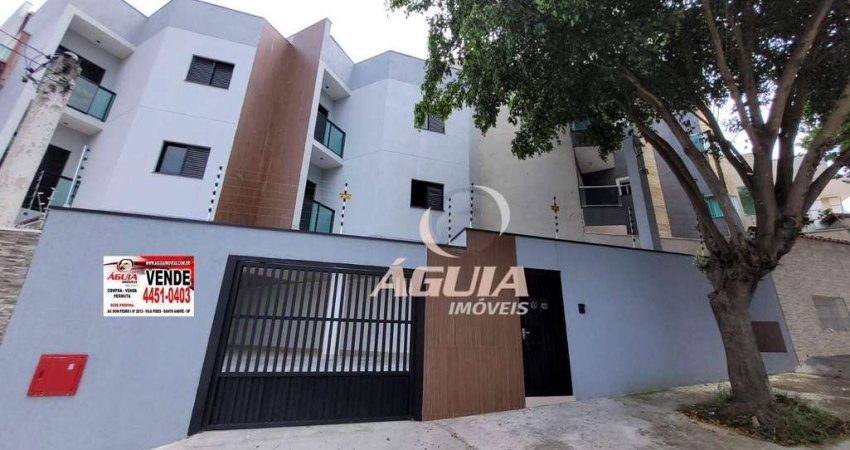 Cobertura com 2 dormitórios à venda, 52 m²+52m² por R$399.000 - Vila Helena - Santo André/SP