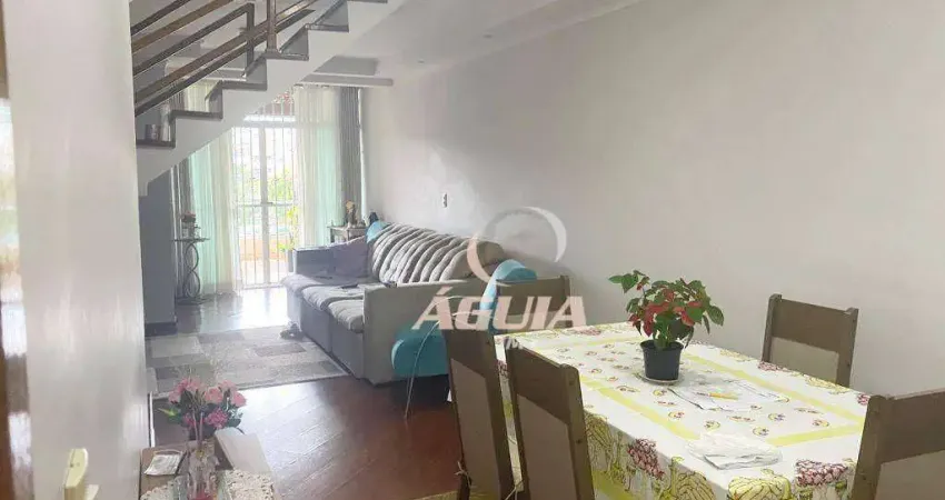 Sobrado com 3 dormitórios à venda, 142 m² por R$ 620.000,00 - Vila Bela Vista - Santo André/SP
