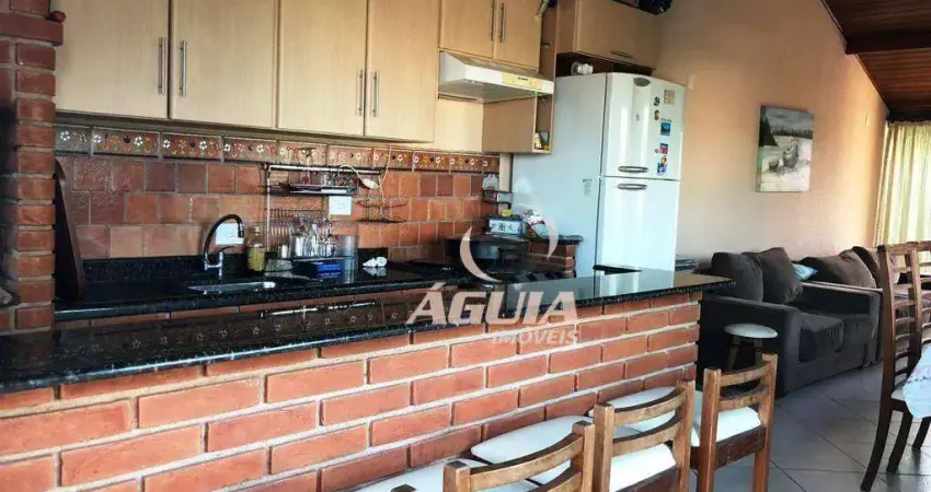 Cobertura 93 m² +93 m², à venda,  por R$ 755.000 - Vila Pires - Santo André/SP