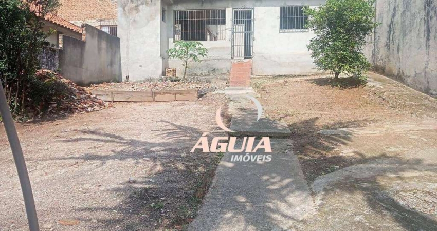 Terreno à venda, 240 m² por R$ 430.000,00 - Vila Camilópolis - Santo André/SP
