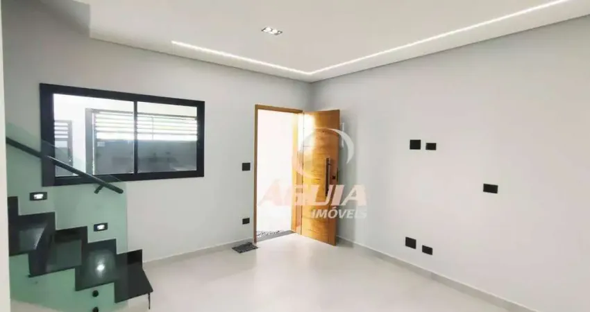 Sobrado com 2 dormitórios à venda, 116 m² por r$ 690.000,00 - parque erasmo assunção - santo andré/sp