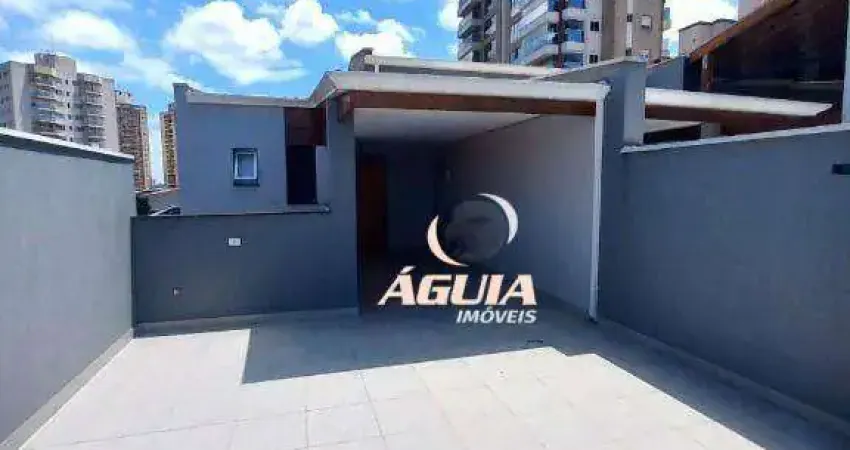 Cobertura com 2 dormitórios à venda, 45 m² + 45 m² por R$ 500.000 - Vila Pires - Santo André/SP