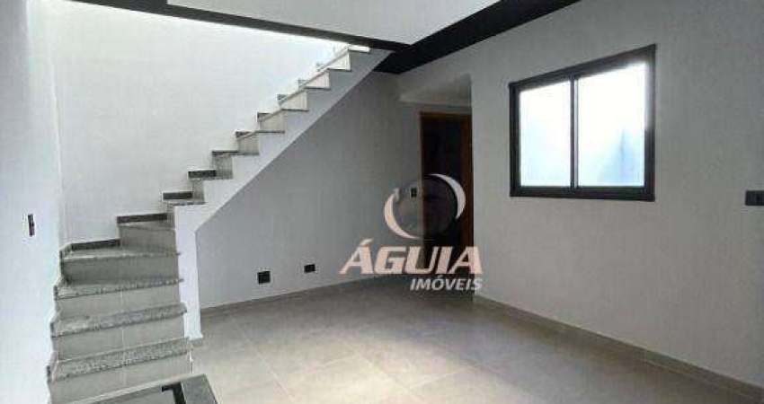 Cobertura EM CONSTRUÇÃO com 2 dormitórios à venda, 40 m² +40 m² por R$ 425.000 - Vila Floresta - Santo André/SP
