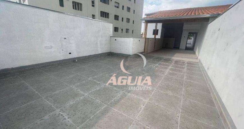 Cobertura com 3 dormitórios à venda, 72 m² + 72 m²por R$ 740.000 - Vila Assunção - Santo André/SP