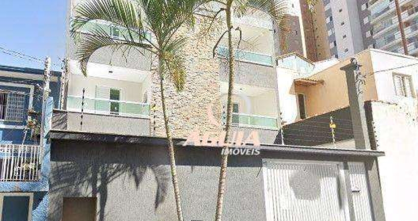 Cobertura com 3 dormitórios à venda, 73 m² + 73 m² de R$ 850.000 por R$740.000- Campestre - Santo André/SP