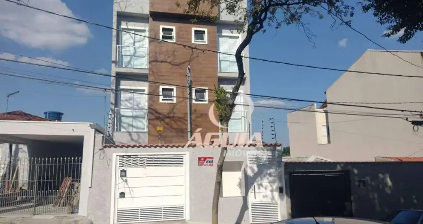 Cobertura com 2 dormitórios à venda, 74 m² por R$ 400.000,00 - Jardim Santo Antônio - Santo André/SP