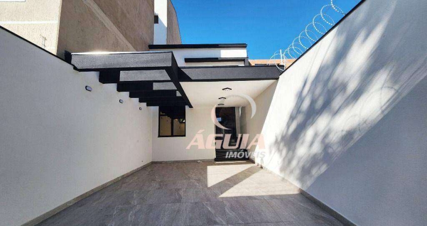 Casa com 3 dormitórios à venda, 105 m² por R$ 745.000,00 - Parque Oratório - Santo André/SP