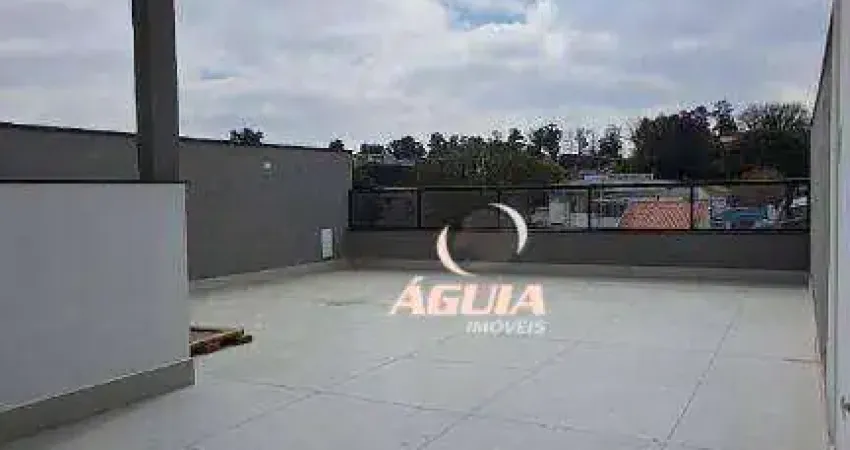 Cobertura com 3 dormitórios à venda, 66 m² por r$ 730.000,00 - jardim santo antônio - santo andré/sp