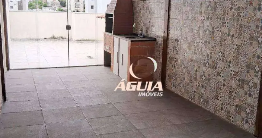 Cobertura com 2 dormitórios à venda, 51 m² por r$ 420.000,00 - bangu - santo andré/sp