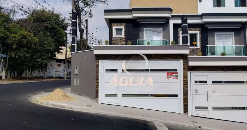 Sobrado com 3 dormitórios à venda, 75 m² por R$ 570.000,00 - Vila Lucinda - Santo André/SP