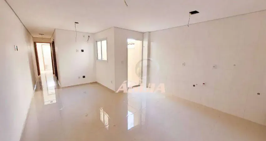 Apartamento com 2 dormitórios à venda, 60 m² por R$ 450.000,00 - Vila Valparaíso - Santo André/SP