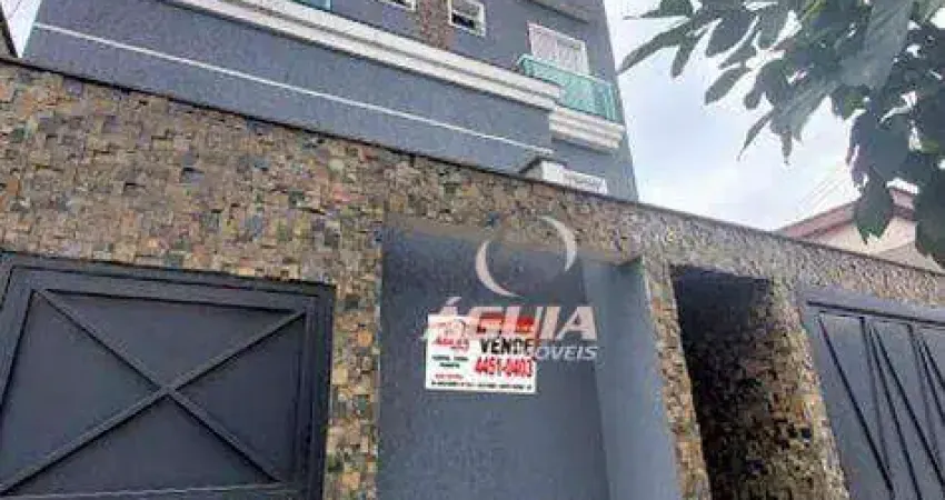 Apartamento Triplex com COBERTURA -  à venda, 120 m² por R$ 599.900 - Vila Camilópolis - Santo André/SP