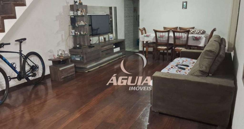 Sobrado à venda, 177 m² por R$ 580.000,00 - Jardim Santo Antônio - Santo André/SP