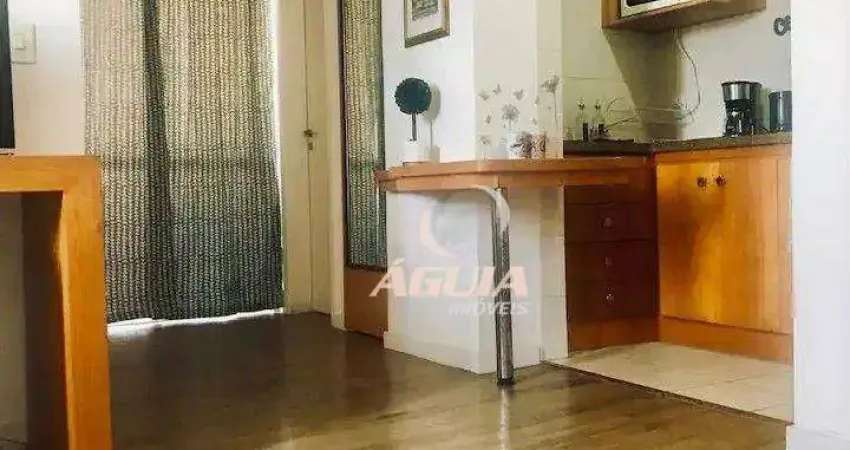 Flat com 1 dormitório à venda, 44 m² por R$ 265.000 - Centro - Santo André/SP