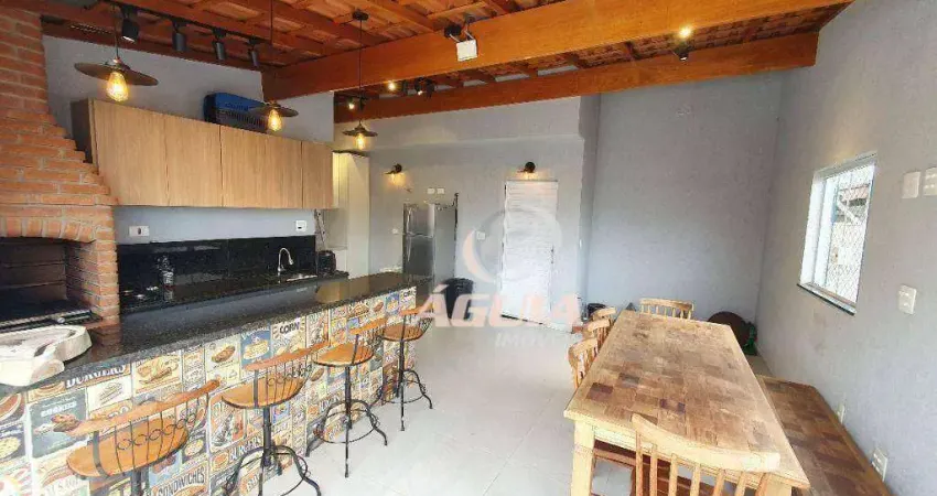 Cobertura com 2 dormitórios à venda, 53 m² por r$ 480.000,00 - vila curuçá - santo andré/sp