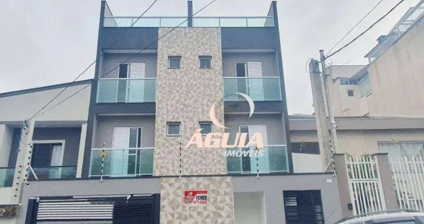 Cobertura com 2 dormitórios à venda, 44 m² por R$ 480.000,00 - Vila Camilópolis - Santo André/SP
