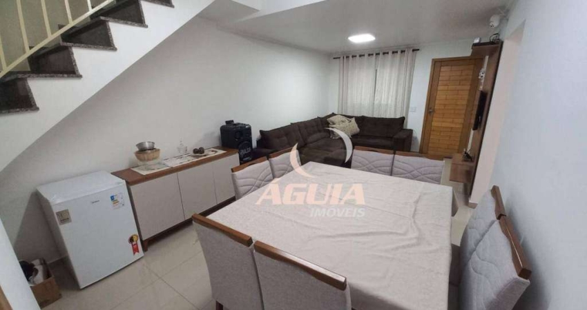 Sobrado com 3 dormitórios à venda, 90 m² por R$ 750.000,00 - Parque Oratório - Santo André/SP