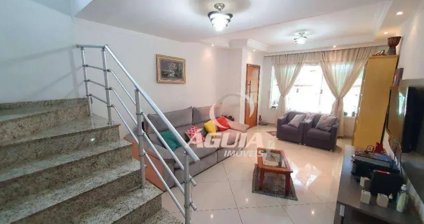 Sobrado com 3 dormitórios à venda, 179 m² por R$ 800.000,00 - Vila Floresta - Santo André/SP