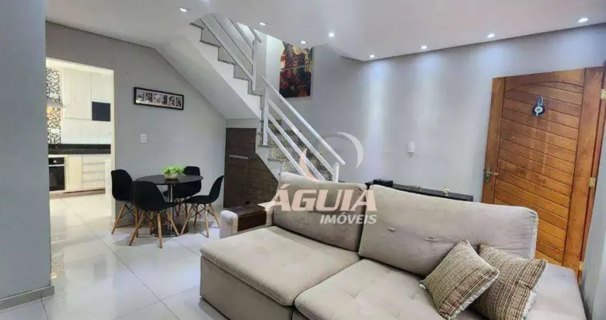 Sobrado com 3 dormitórios à venda, 100 m² por R$ 630.000,00 - Vila Curuçá - Santo André/SP