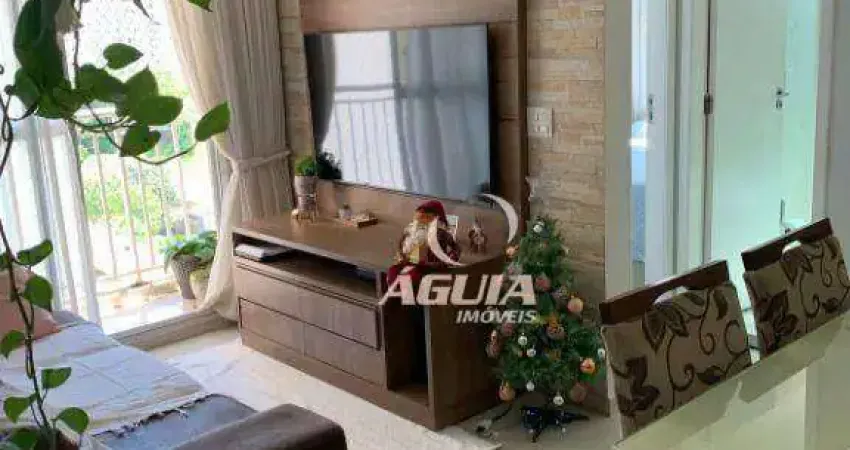Apartamento com 2 dormitórios à venda, 49 m² por R$ 350.000,00 - Vila Homero Thon - Santo André/SP