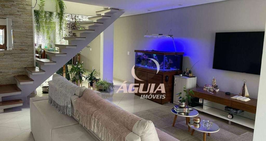 Sobrado com 3 dormitórios à venda, 256 m² por R$ 955.000,00 - Jardim Las Vegas - Santo André/SP