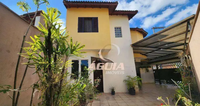 Sobrado com 3 dormitórios à venda, 111 m² por R$ 681.000,00 - Vila Curuçá - Santo André/SP
