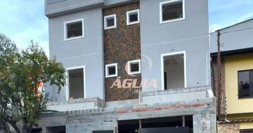 Cobertura com 2 dormitórios à venda, 48 m²+48 m² por R$ 610.000 - Utinga - Santo André/SP