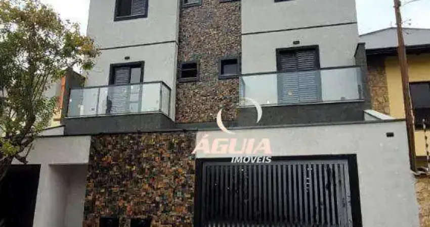 Cobertura com 2 dormitórios à venda, 48 m²+48 m² por R$ 610.000 - Utinga - Santo André/SP