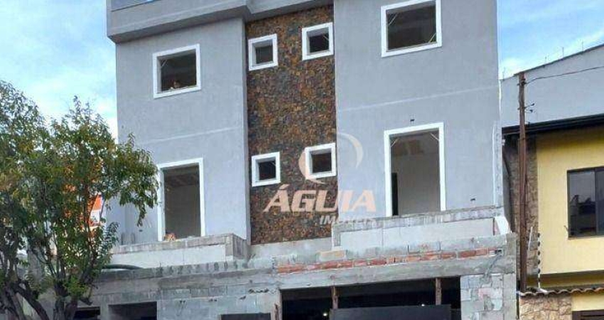 Cobertura com 2 dormitórios à venda, 50 m²+50 m² por R$ 618.000 - Utinga - Santo André/SP