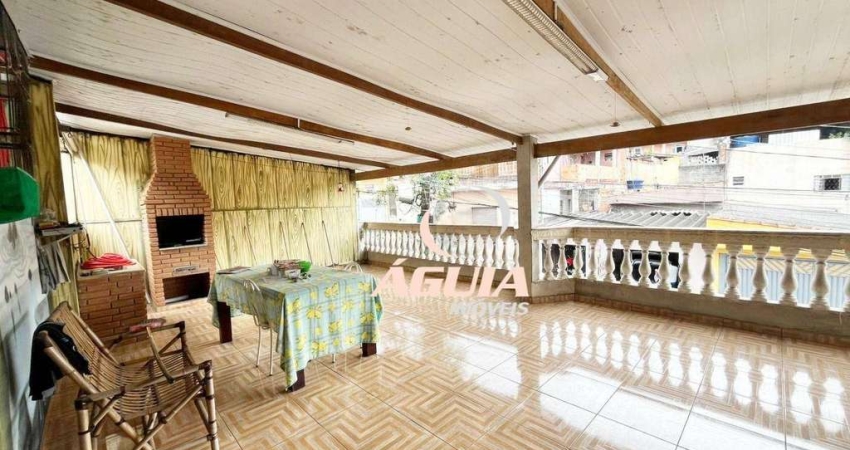 Casa com 3 dormitórios à venda, 249 m² por R$ 415.000 - Vila João Ramalho - Santo André/SP